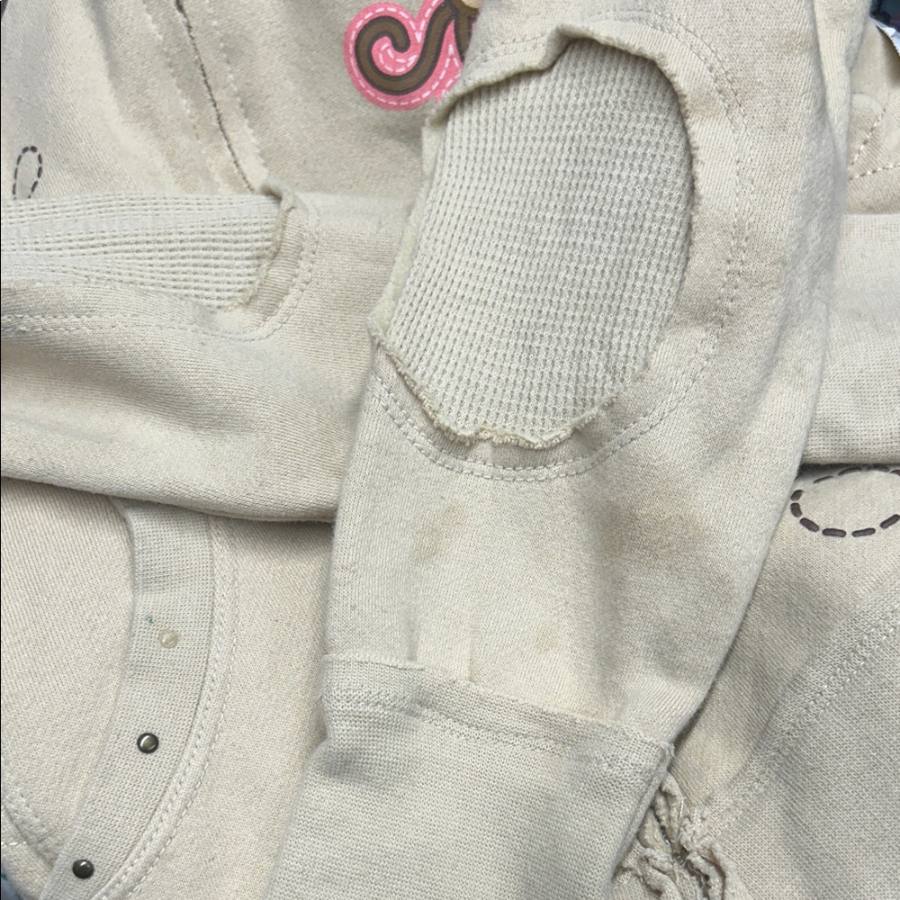 Original Bobby Jack Kids Beige Graphic Hoodie - Picture 7 of 7